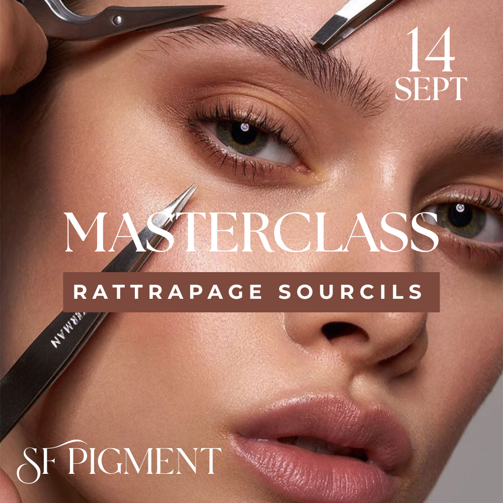 BILLET MASTERCLASS SF PIGMENT – Rattrapage de sourcils - 14 septembre 2025