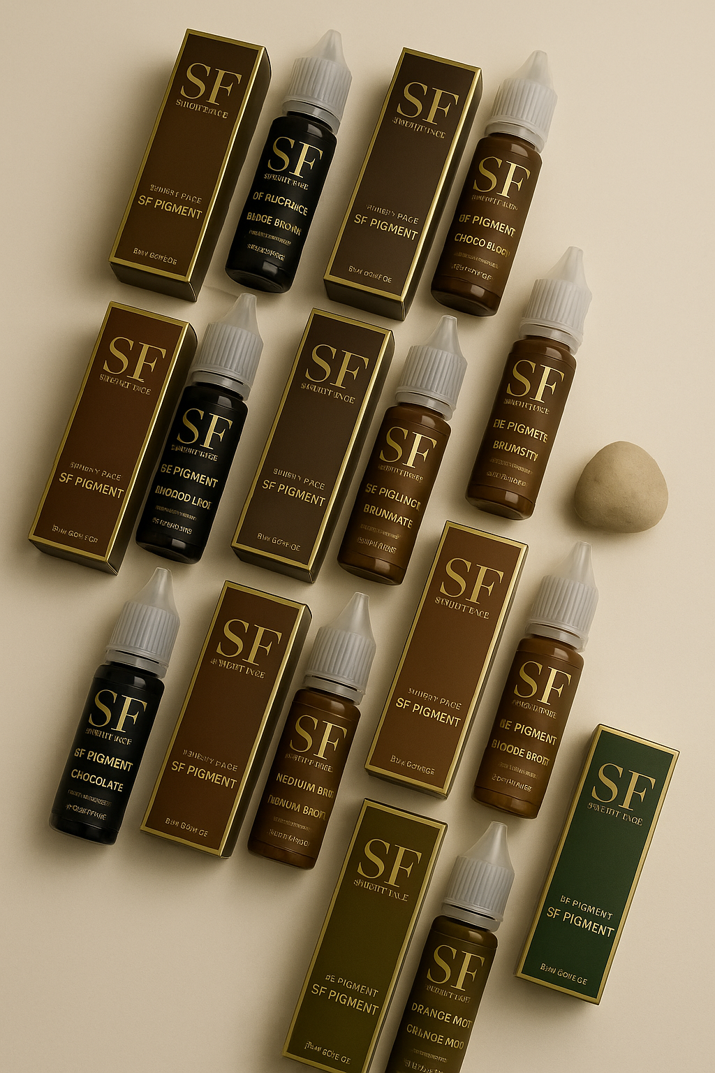 SF PIGMENTS Complete Collection - The 10 Essential Shades